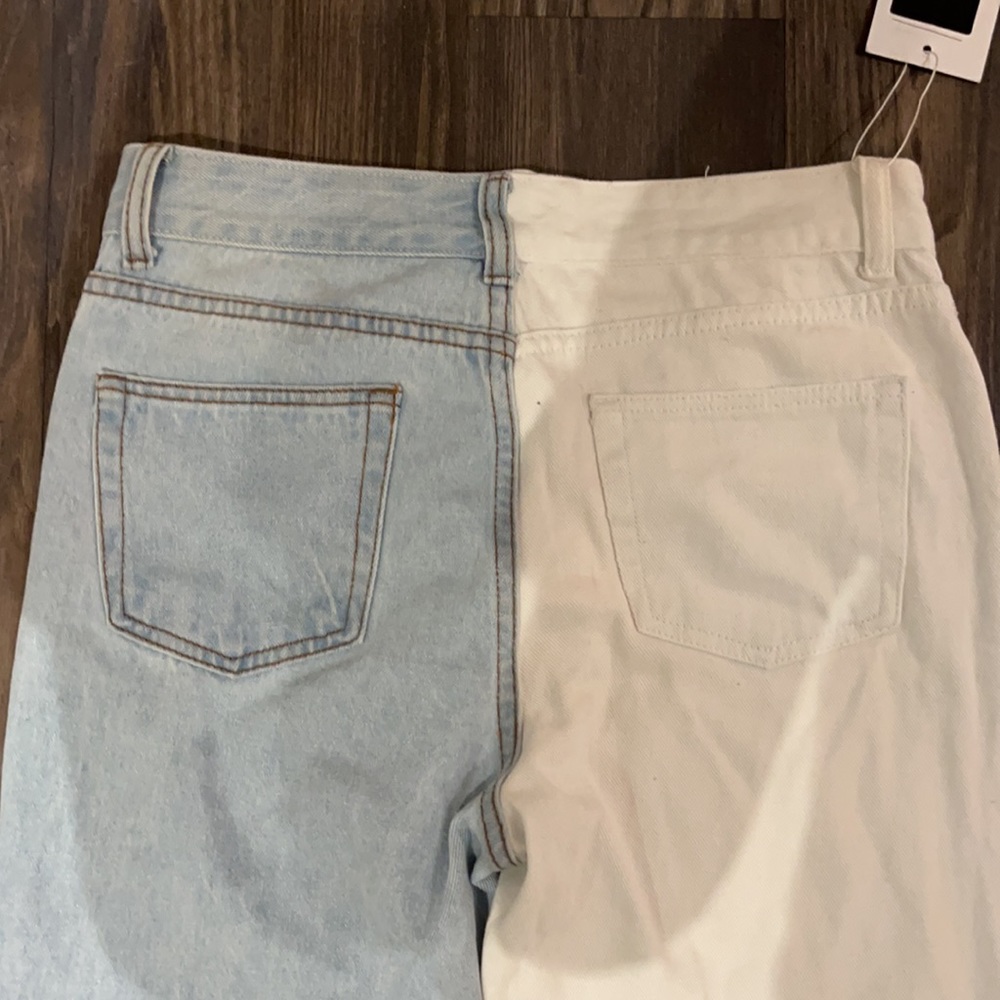 Adika High Waist Color Block Jeans sz 28 - Picture 7 of 7